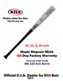 High Density Maple Magnum C243 Premium Maple Composite Wood Bat 6 Month Warranty