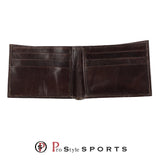 Football Fans get a kick out of these Genuine Leather Laced  Football Wallets