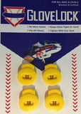 Glove Lace Locks designed to eliminate the need to constantly pull and tie laces on your glove